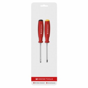 PB SWISS TOOLS 8260CN スイスグリップドライバ2本セット(マイナス,プラス)(代引不可)