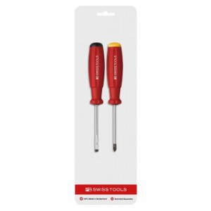 PB SWISS TOOLS 8261CN スイスグリップドライバ2本セット(マイナス,プラス)(代引不可)