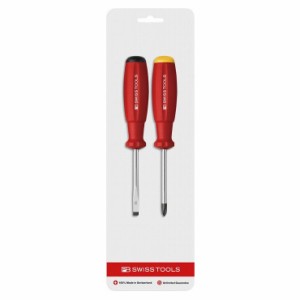 PB SWISS TOOLS 8262CN スイスグリップドライバ2本セット(マイナス,プラス)(代引不可)【送料無料】