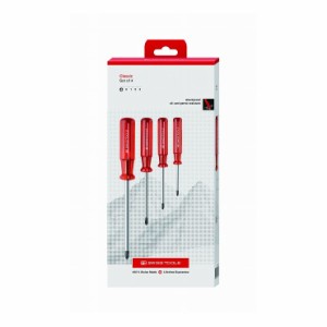 PB SWISS TOOLS ピービ—スイスツールズ 4本組 プラスドライバーセット ペーパーBOX入 1562CBB(代引不可)【送料無料】