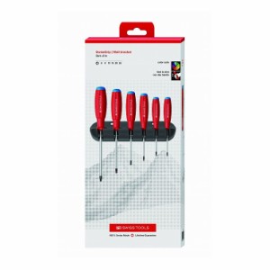 PB SWISS TOOLS ピービ—スイスツールズ 6本組 スイスグリップ へクスローブドライバーセット ホルダー付 ペーパーBOX入 8440CBB(代引不 