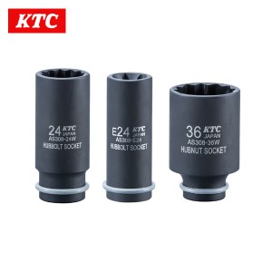 KTC 京都機械工具 差込角12.7SQ インパクトレンチ用ハブソケット セット ATS3083(代引不可)【送料無料】