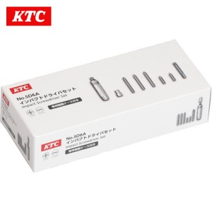 KTC 京都機械工具 インパクトドライバーセット SD6A(代引不可)【送料無料】