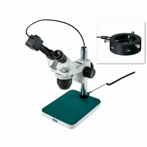 HOZAN ホーザン 実体顕微鏡 倍率:カメラ使用時・6.5~52X、実体顕微鏡時・10X/20X 作動距離:カメラ使用時・74mm、実体顕微鏡時・74mm L-KI