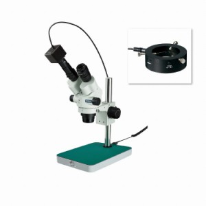 HOZAN ホーザン 実体顕微鏡 倍率:カメラ使用時・4.5~120X、実体顕微鏡時・7~45X 作動距離:カメラ使用時・69mm、実体顕微鏡時・69mm L-KIT