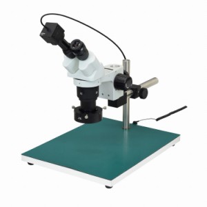 HOZAN ホーザン 実体顕微鏡PC用 倍率:顕微鏡・10/20/40×、カメラ・40/80/165× 作動距離:顕微鏡・140mm/74mm、カメラ・140mm/74mm L-KIT
