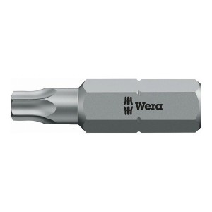 WERA ベラ TORSION トルクスネジ用 ドライバービット トーションビット設計 刃先サイズ6.35mm 刃先サイズTX45 全長35mm 066325(代引不可)