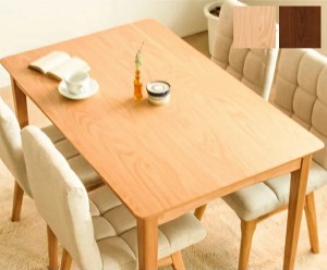 ダイニングテーブル 北欧 テーブル 木製 幅120cm ダイニング 木目 ウォールナット 食卓用 ダイニングテーブル 【テーブル単品】 (代引不