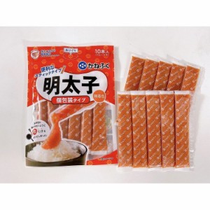 かねふく 無着色辛子めんたいこ個包装スティックタイプ4袋セット 食品 ギフト プレゼント 贈答 熨斗 のし 贈り物 記念日 お祝い 冠婚葬祭