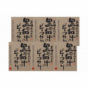 「三田屋総本家」 黒毛和牛のビーフカレー6箱セット(ギフト箱) 食品 ギフト プレゼント 贈答 熨斗 のし 贈り物 記念日 お祝い 冠婚葬祭 