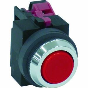 IDEC 平形押シボタンスイッチ 赤 ABS101NR(代引不可)