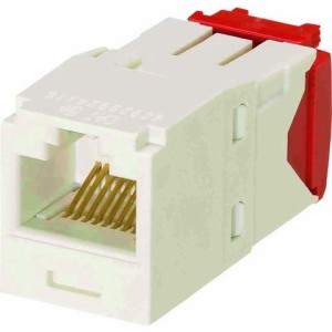 パンドウイット カテゴリ5E RJ45モジュラージャック UTP TGタイプ オフホワイト CJ5E88TGIW CJ5E88TGIW(代引不可)