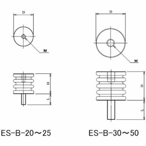 カメダ ESスペーサー 難燃性 ボルト・ナットタイプ カメダ ESB205VO 電子機器 電気 電子部品 基板用品(代引不可)