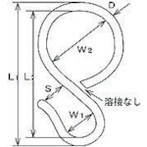 水本 ステンレス パイプSカン 全長88mm 水本 SG38 金物 建築資材 建築金物 荷役金具(代引不可)