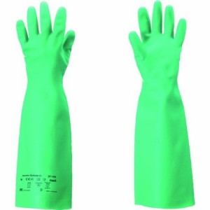 アンセル 耐溶剤作業手袋 アルファテック ソルベックス厚手ロング 37-185 Lサイズ 371859(代引不可)