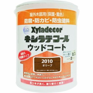 KANSAI 水性XDウッドコートS オリーブ 0.7L 97670290000(代引不可)【送料無料】