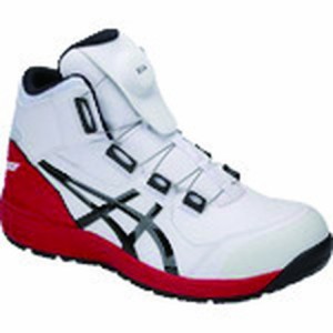 アシックス ウィンジョブCP304 BOA ホワイト×ブラック 26.5cm アシックスジャパン 保護具 安全靴 作業靴 プロテクティブスニーカー(代引