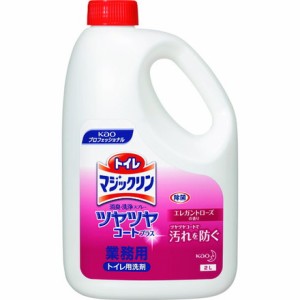 Kao 業務用トイレマジックリン消臭洗浄スプレーツヤツヤコートプラス エレガントローズ 2L 花王グループカスタマーマーケティング 清掃 