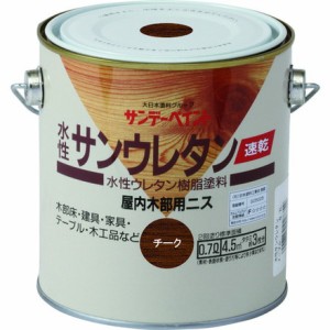 サンデーペイント 速乾水性サンウレタン トウメイツヤアリ 700M サンデーペイント 工事 照明用品 塗装 内装用品 塗料(代引不可)【送料無