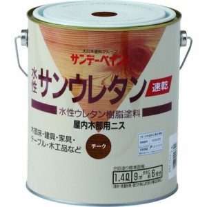 サンデーペイント 速乾水性サンウレタン トウメイツヤアリ 1400M サンデーペイント 工事 照明用品 塗装 内装用品 塗料(代引不可)【送料無