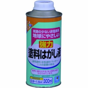 アサヒペン 塗料ハガシ液 300ML アサヒペン 工事 照明用品 塗装 内装用品 塗料(代引不可)