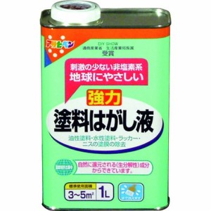 アサヒペン 塗料ハガシ液 1L アサヒペン 工事 照明用品 塗装 内装用品 塗料(代引不可)【送料無料】