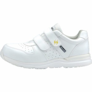ジーベック 静電プロスニーカー 白 26.0 ジーベック 保護具 安全靴 作業靴 静電プロテクティブスニーカー(代引不可)【送料無料】
