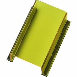 緑十字 スイッチカバー標識 透明黄無地タイプ スイッチカバーZY 80×40×34mm アクリル製 88021(代引不可)