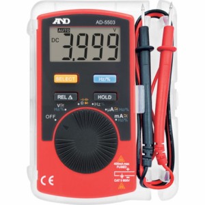 A&D デジタルマルチメーター AD-5503 エー アンド デイ 測定 計測用品 工業用計測機器 マルチメーター(代引不可)