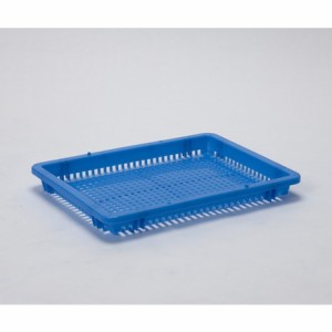 SANKO pla 559555 ワイドバスケット ハーフ B ブルー サンコープラスチック 物流 保管用品 収納用品 カラーボックス(代引不可)