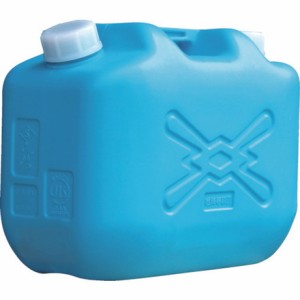 ヒシエス 灯油缶 10L 青 土井金属化成 研究用品 ボトル 容器 ポリタンク(代引不可)