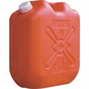 ヒシエス 灯油缶 18L 赤 土井金属化成 研究用品 ボトル 容器 ポリタンク(代引不可)