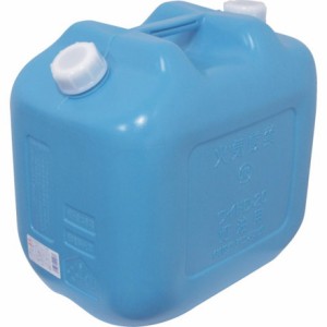 ヒシエス 灯油缶 20L 青 土井金属化成 研究用品 ボトル 容器 ポリタンク(代引不可)