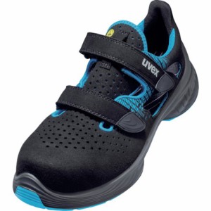 UVEX ウベックス1G2サンダルS1SRCブラック/ブルー27CM UVEX社 保護具 安全靴 作業靴 作業靴(代引不可)【送料無料】