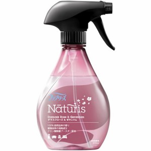 P&G ファブリーズ ナチュリス ダマスクローズ&ゼラニウム 本体 370ml P&Gジャパン同 清掃 衛生用品 労働衛生用品 消臭剤 芳香剤(代引不可