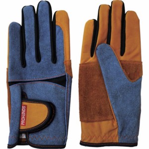 富士グローブ 牛本革手袋 デニミスト DM-03 S 富士グローブ 保護具 作業手袋 革手袋(代引不可)