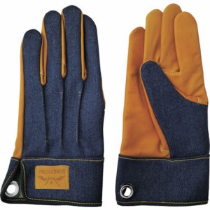 富士グローブ 牛本革手袋 デニミスト DM-01 M 富士グローブ 保護具 作業手袋 革手袋(代引不可)