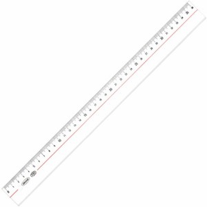 共栄プラスチック メタクリル直線定規 36cm 共栄プラスチック 測定 計測用品 測定工具 定規(代引不可)