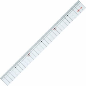 共栄プラスチック メタクリル両切直線定規 30cm 共栄プラスチック 測定 計測用品 測定工具 直尺(代引不可)