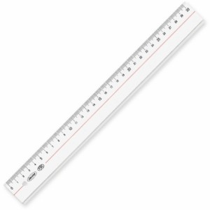 共栄プラスチック メタクリル直線定規 30cm 共栄プラスチック 測定 計測用品 測定工具 定規(代引不可)