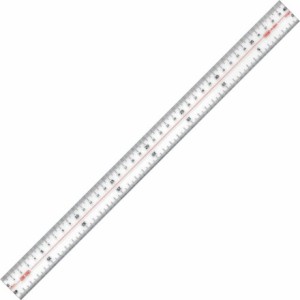 共栄プラスチック メタクリル両切直線定規 40cm 共栄プラスチック 測定 計測用品 測定工具 直尺(代引不可)