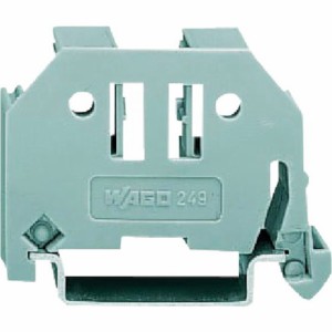 WAGO DINレール用 ワンタッチエンドストップ 10mm幅 ワゴジャパン 電子機器 電気 電子部品 端子台(代引不可)