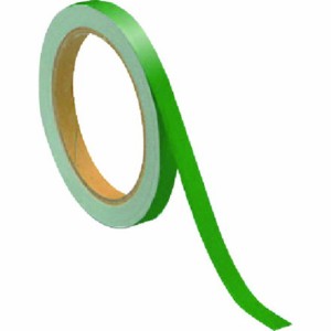 ユニット 反射テープ緑 ポリエステル樹脂フィルム 10mm幅×10m巻 ユニット 梱包用品 テープ用品 反射テープ(代引不可)