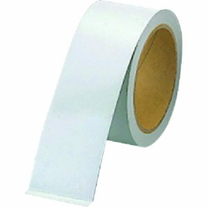 ユニット 反射テープ白 ポリエステル樹脂フィルム 50mm幅×10m ユニット 梱包用品 テープ用品 反射テープ(代引不可)