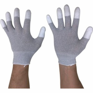 勝星 制電指先ウレタン手袋10双組 S 勝星産業 保護具 作業手袋 静電気防止手袋(代引不可)