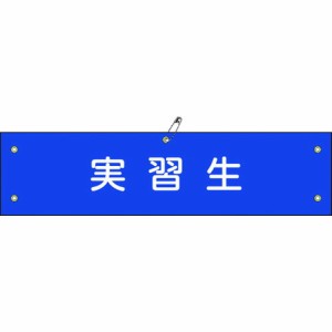 緑十字 ビニール製腕章 実習生 腕章-32A 90×360mm 軟質エンビ 日本緑十字社 保護具 作業服 腕章 胸章(代引不可)