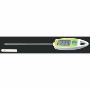 シンワ ホームサーモ デジタル Tクッキング用 グリーン シンワ測定 測定 計測用品 環境計測機器 温度計 湿度計(代引不可)