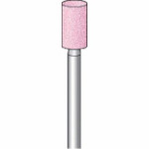 ナカニシ 軸付砥石 10本入 粒度#100 ピンク 円筒 外径6.0mm ナカニシ 電動 油圧 空圧工具 研削研磨用品 軸付砥石(代引不可)