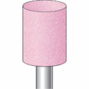 ナカニシ 軸付砥石 10本入 粒度#60 ピンク 円筒 外径16mm ナカニシ 電動 油圧 空圧工具 研削研磨用品 軸付砥石(代引不可)