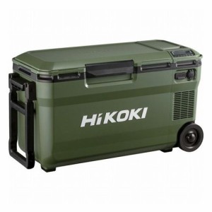 HiKOKI 18V-14.4V コードレス冷温庫 超大容量サイズ36L フォレストグリーン マルチボルトセット品 UL18DEWMGZ 環境改善用品 暑さ対策用品